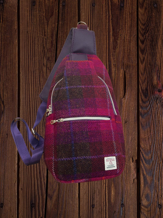 Harris Tweed Retro Sling Crossbody Purse