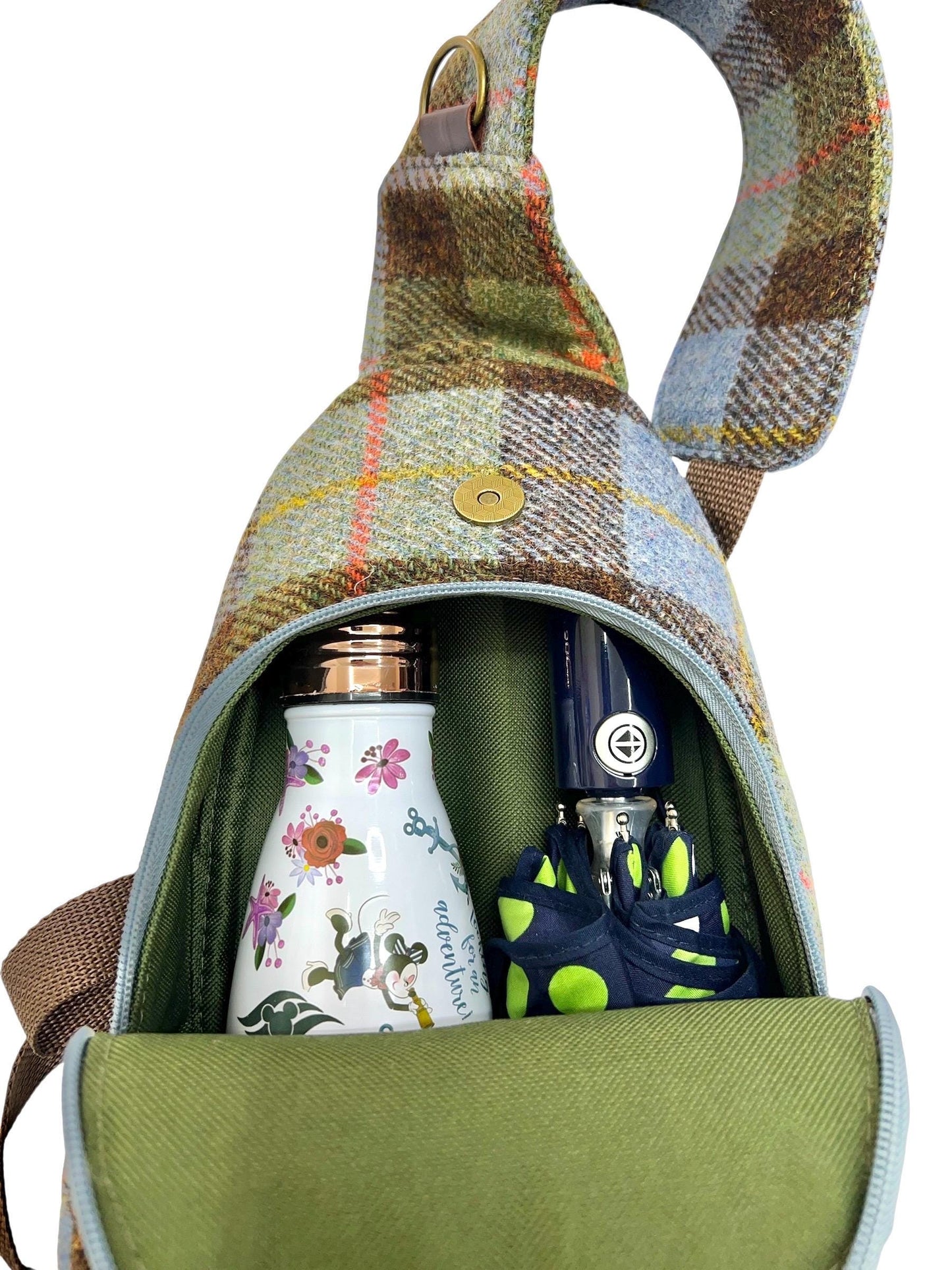 Harris Tweed Retro Sling Crossbody Purse