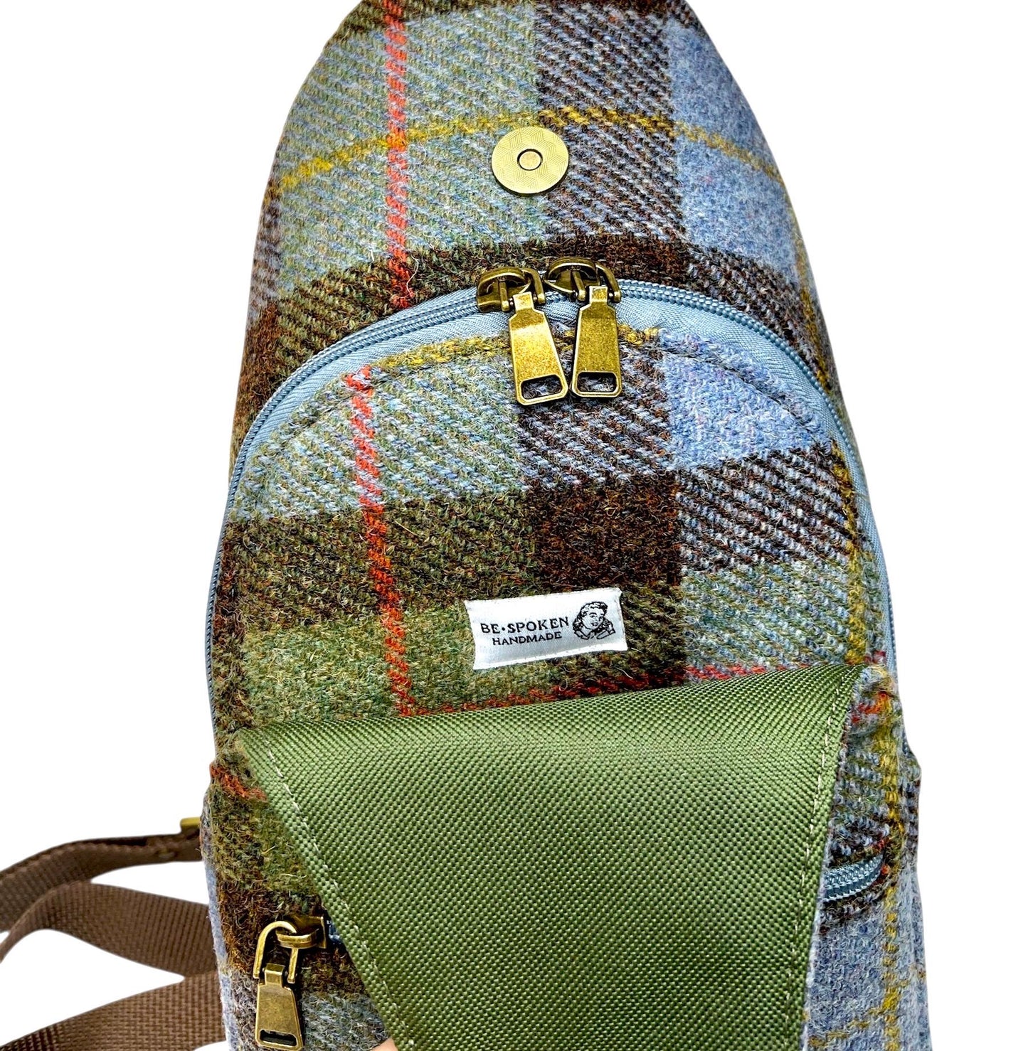 Harris Tweed Retro Sling Crossbody Purse