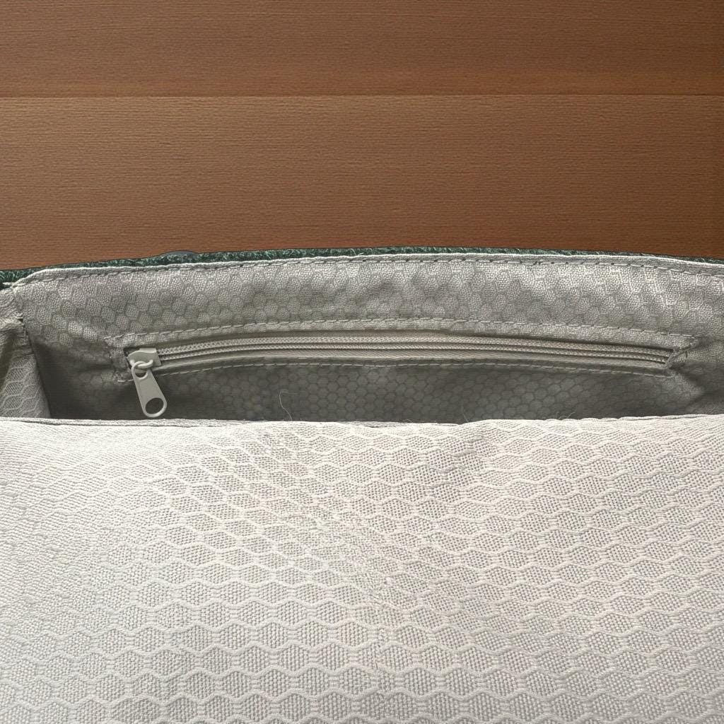 Crossbody Harris Tweed Glenwillow Saddle Bag Purse Forest Green