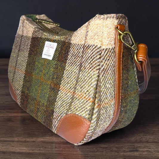 Harris Tweed Shoulder Bag with Detachable Strap Annabelle Handbag Fall Fashion Gifts