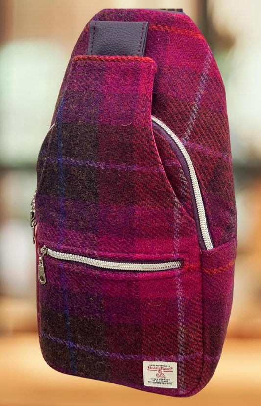 Harris Tweed Retro Sling Crossbody Purse