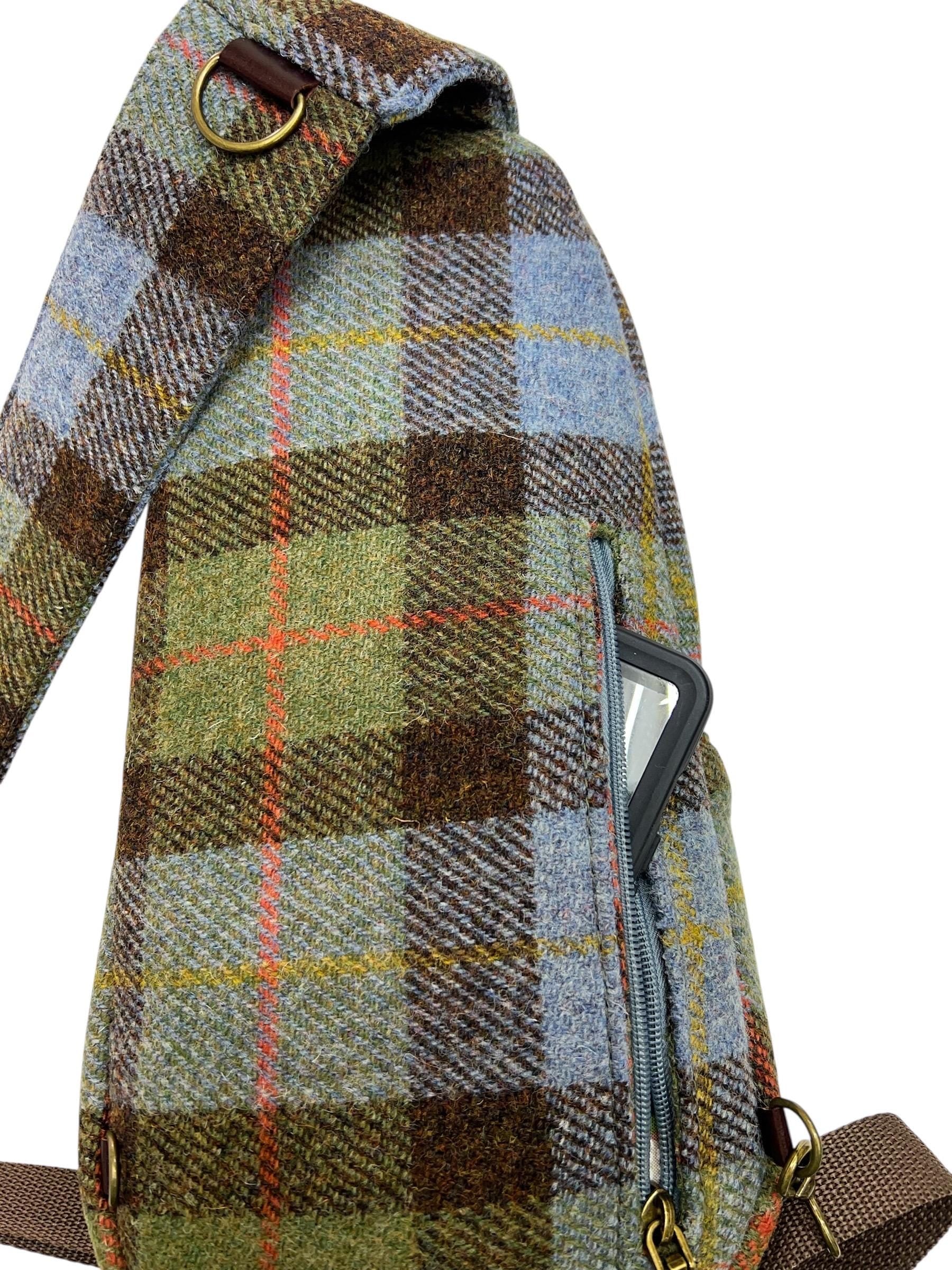 Harris Tweed Retro Sling Crossbody Purse