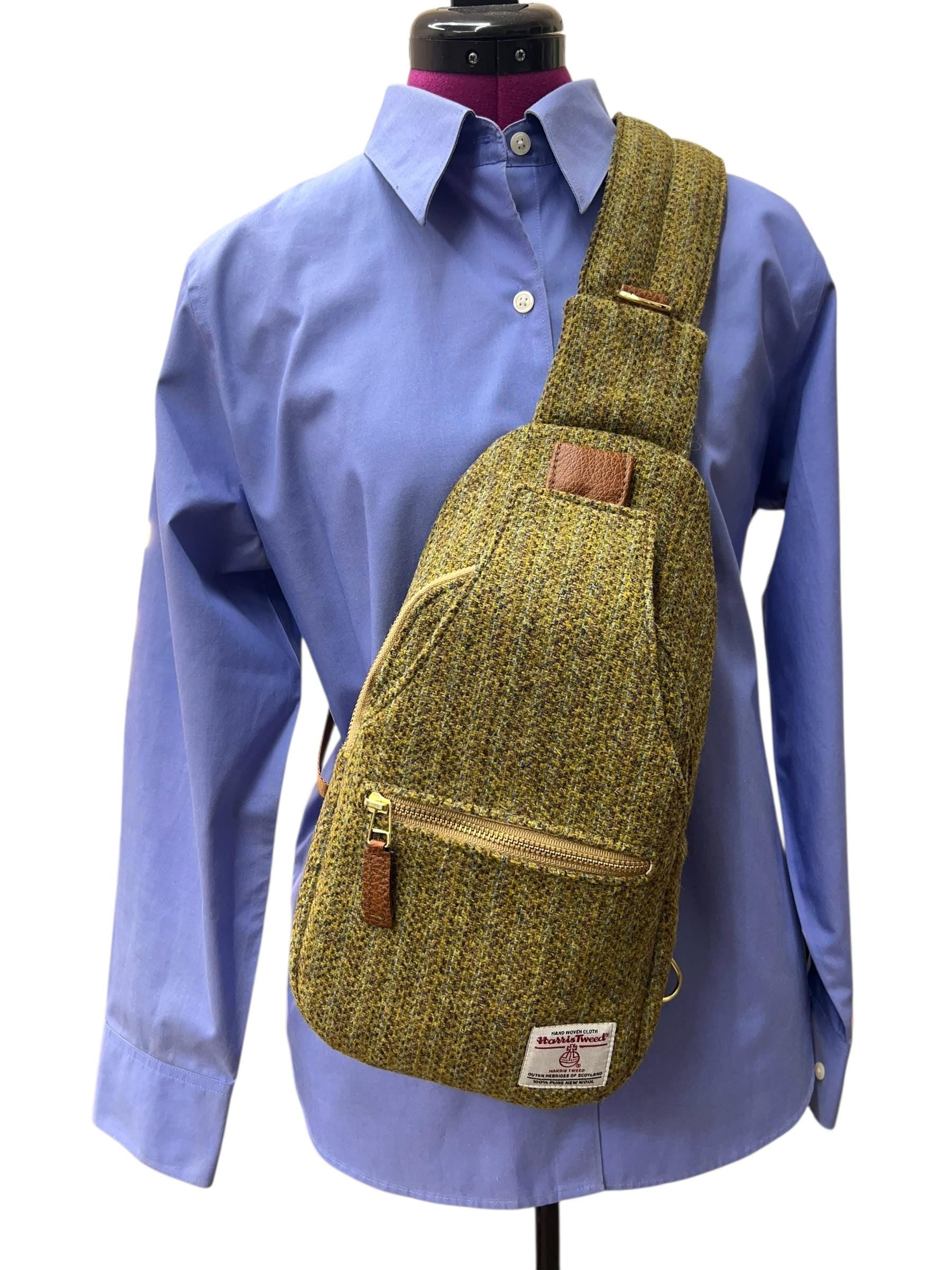 Harris Tweed Retro Sling Crossbody Purse