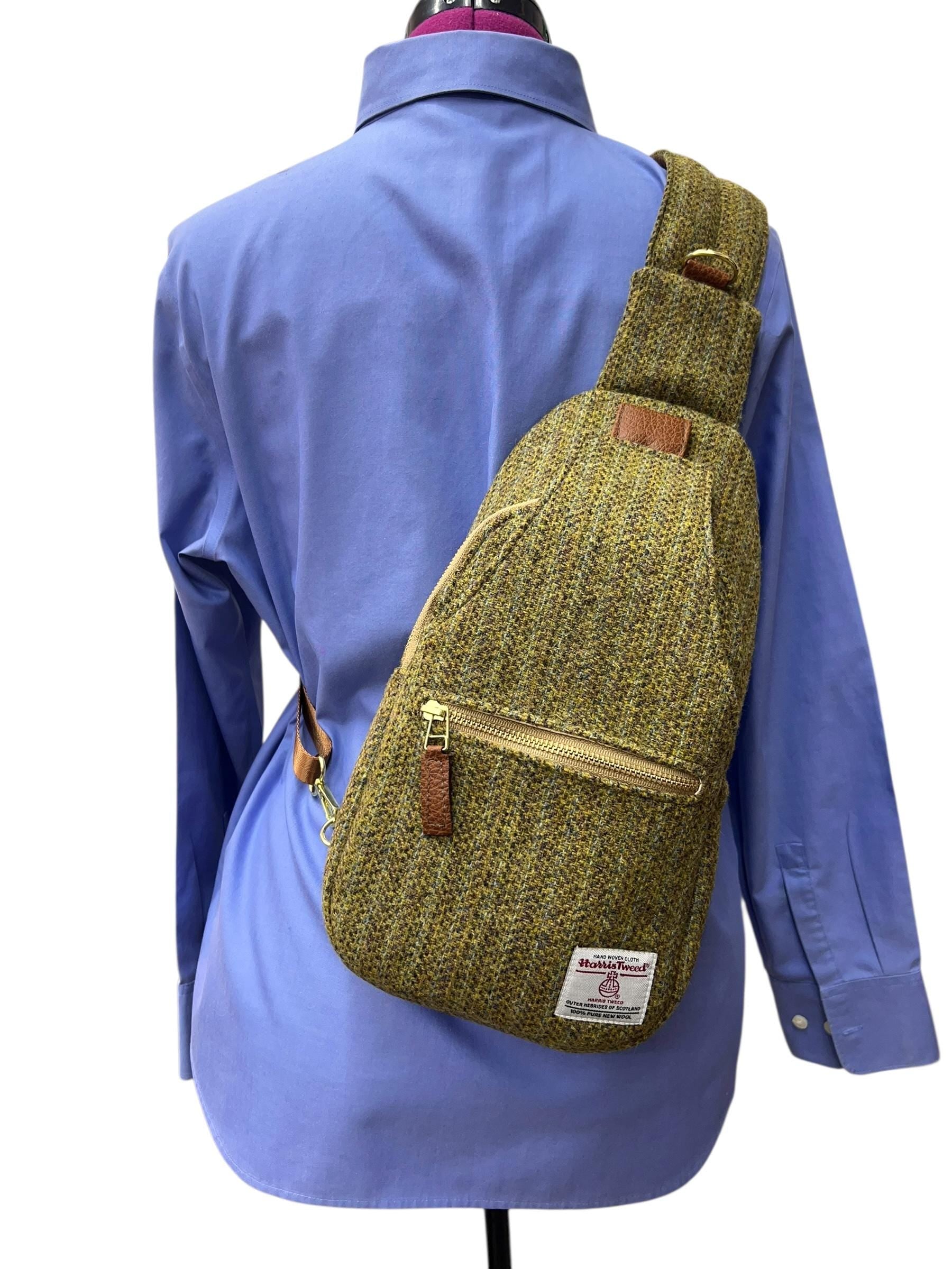 Harris Tweed Retro Sling Crossbody Purse