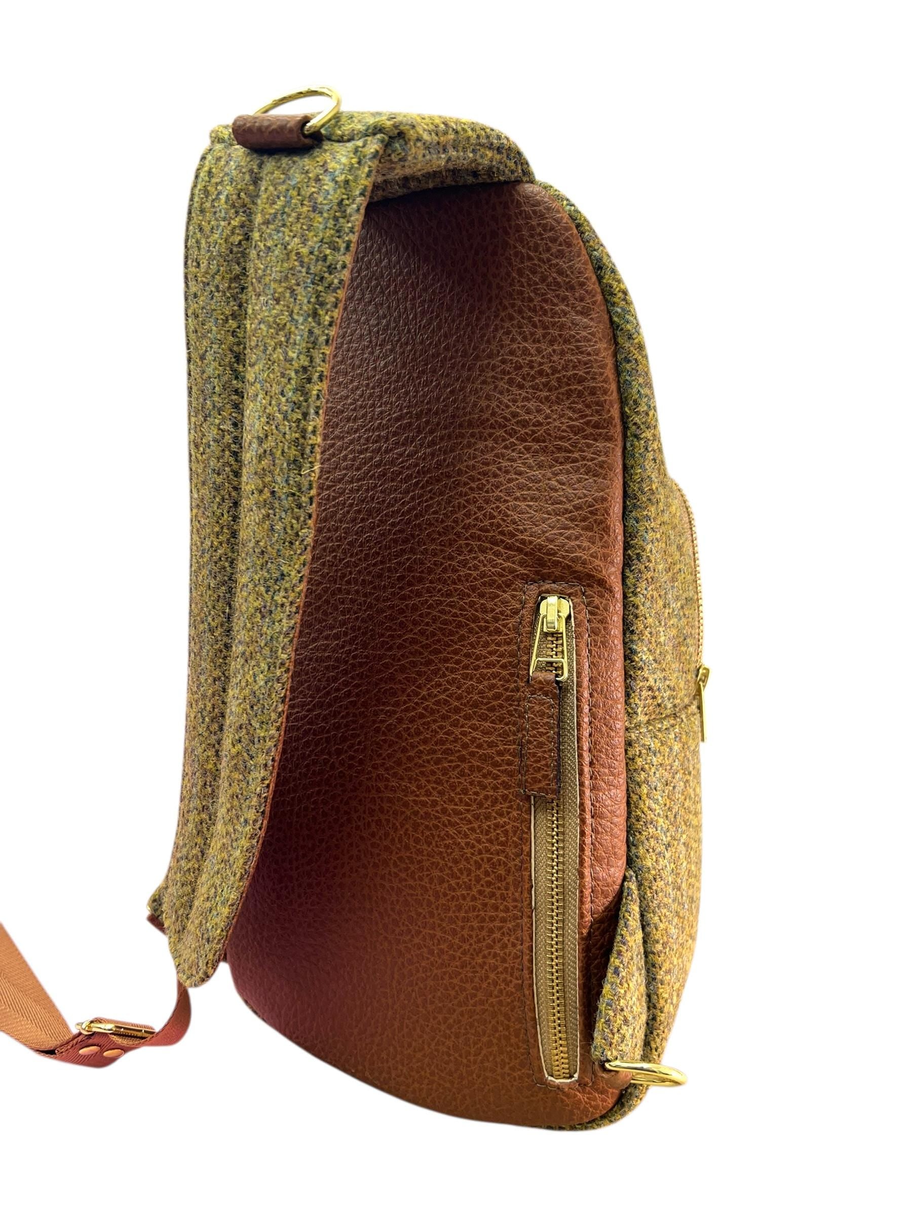 Harris Tweed Retro Sling Crossbody Purse