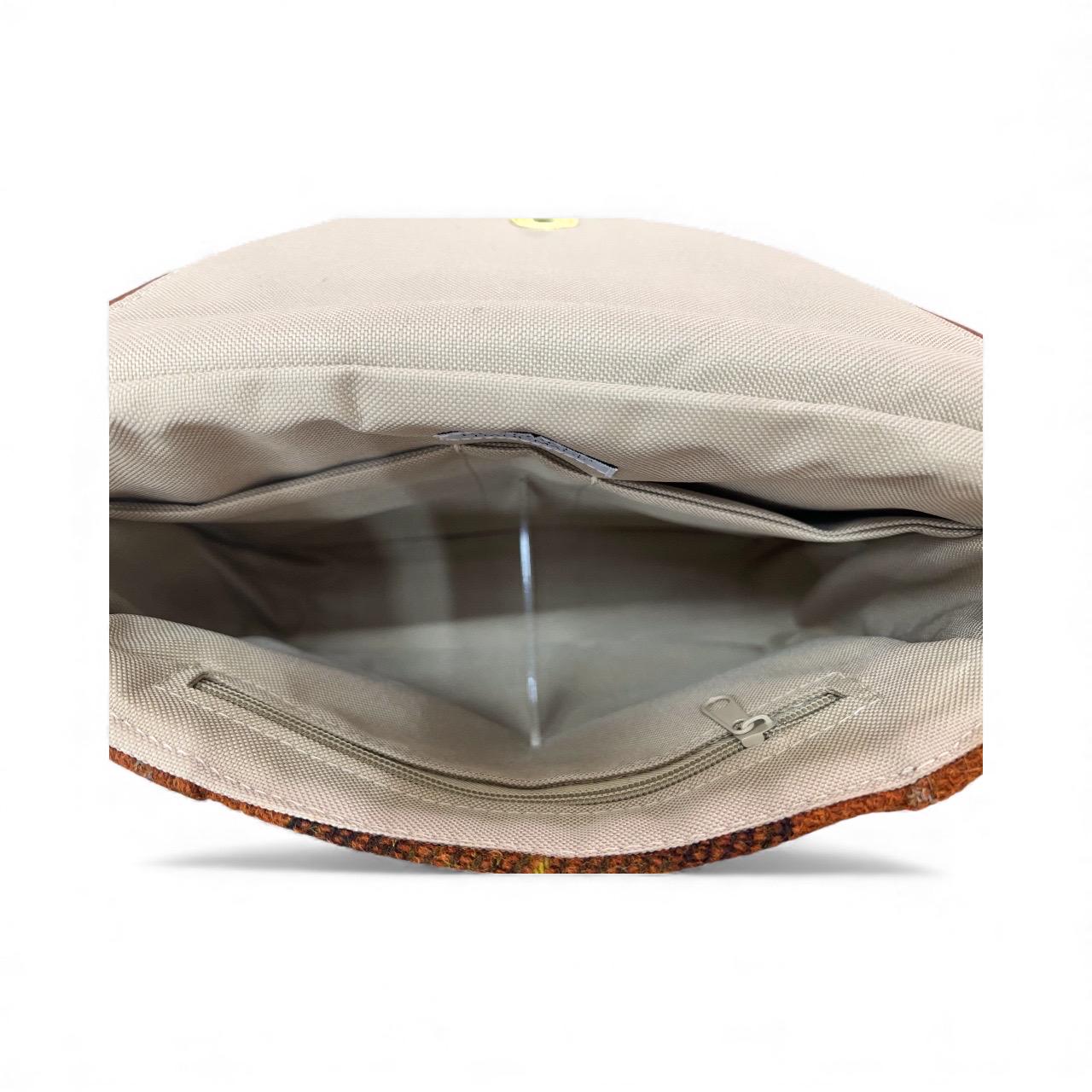 Crossbody Harris Tweed Glenwillow Saddle Bag Purse