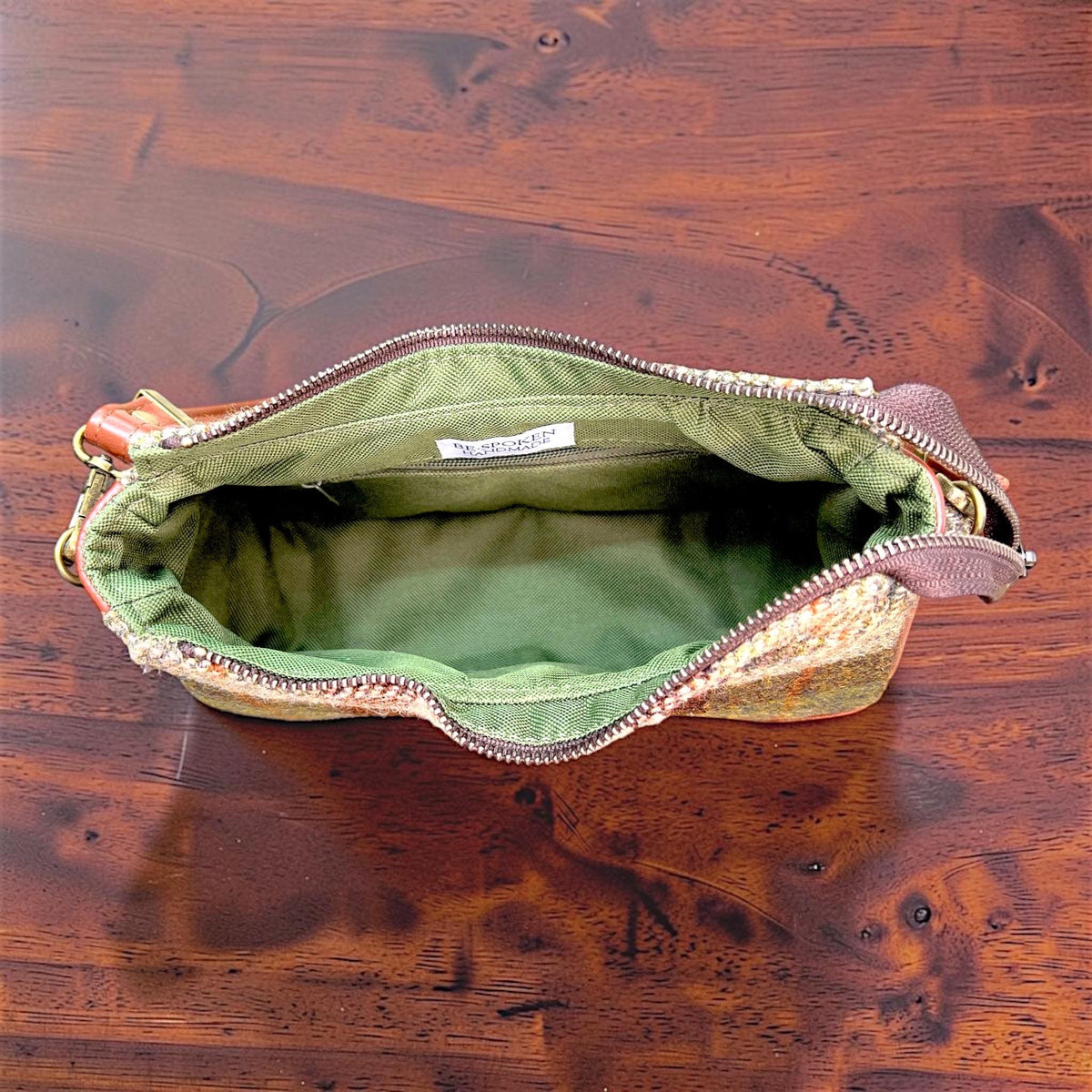 Harris Tweed Shoulder Bag with Detachable Strap Handbag Fall Fashion Gifts
