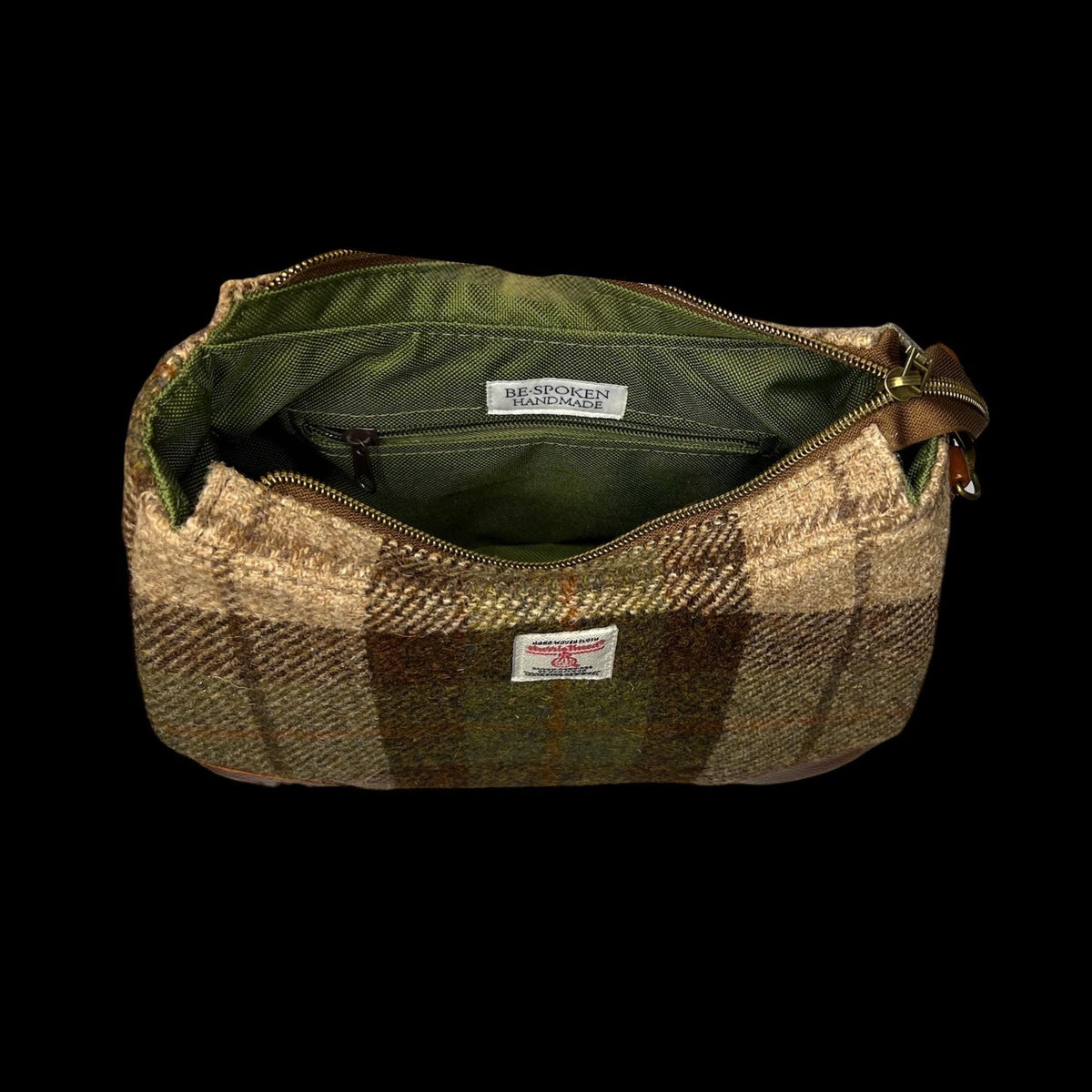 Harris Tweed Shoulder Bag with Detachable Strap Annabelle Handbag Fall Fashion Gifts