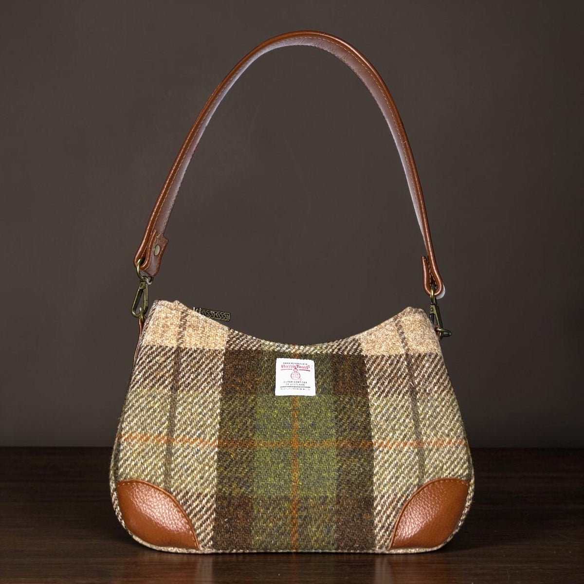 Harris Tweed Shoulder Bag with Detachable Strap Annabelle Handbag Fall Fashion Gifts