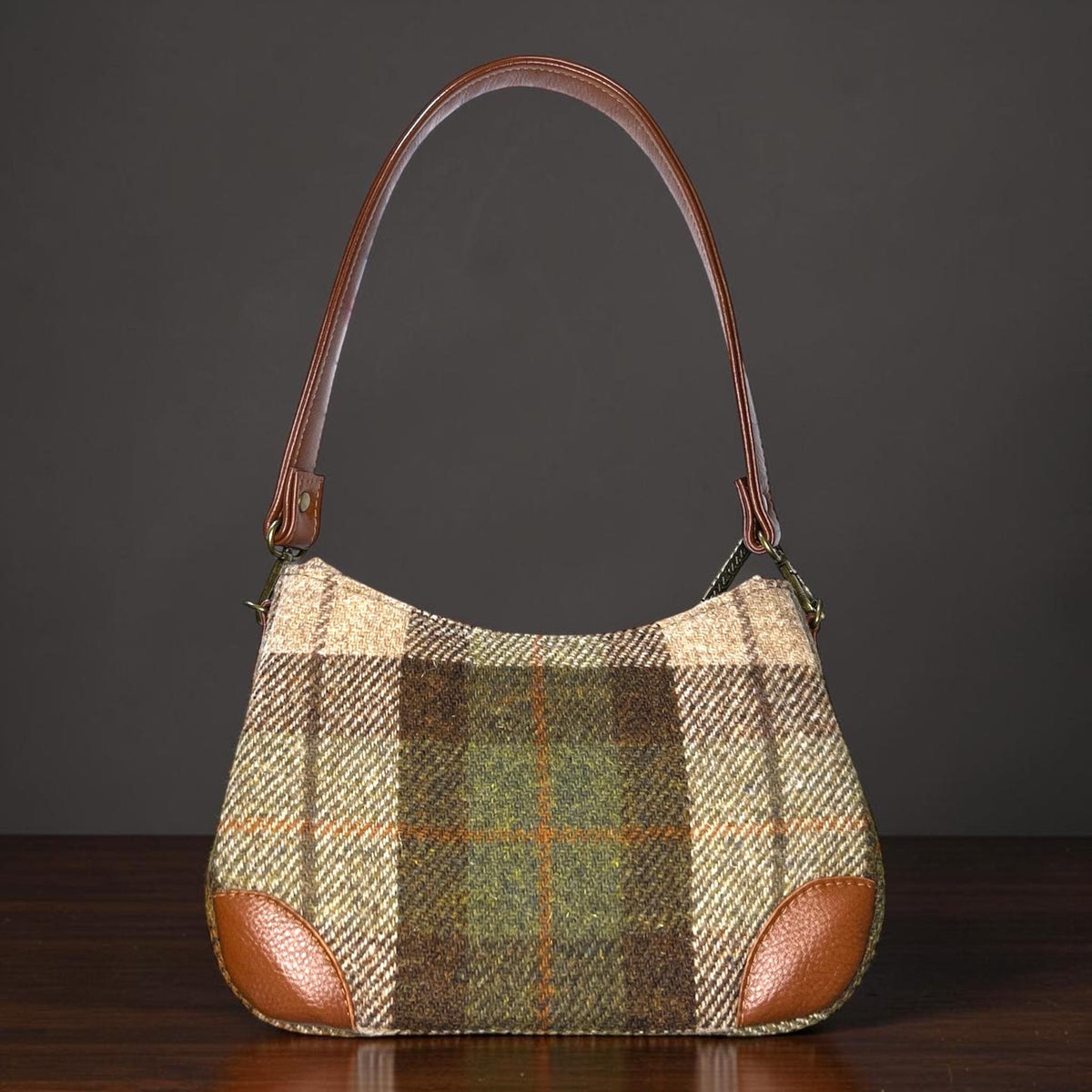Harris Tweed Shoulder Bag with Detachable Strap Annabelle Handbag Fall Fashion Gifts