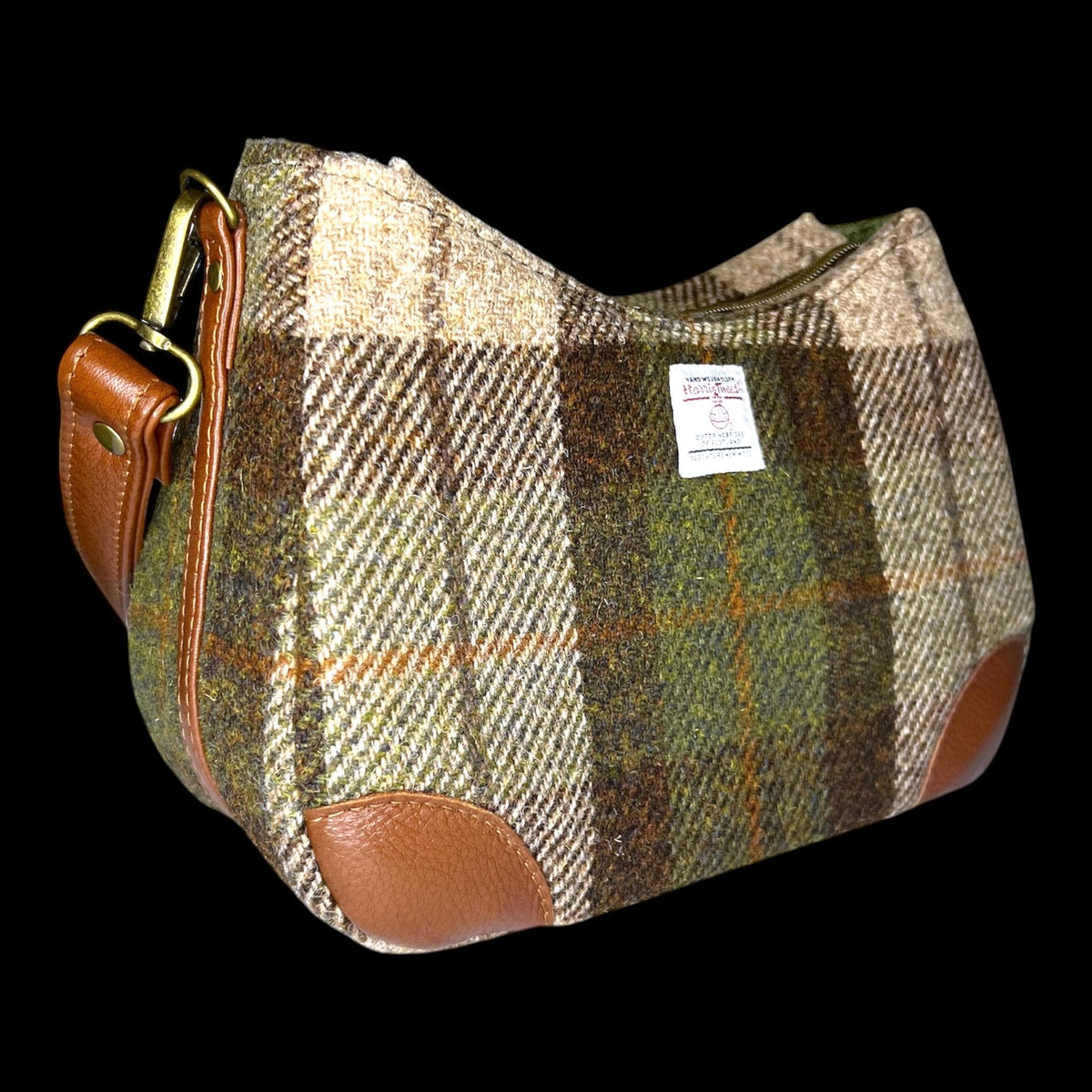 Harris Tweed Shoulder Bag with Detachable Strap Annabelle Handbag Fall Fashion Gifts