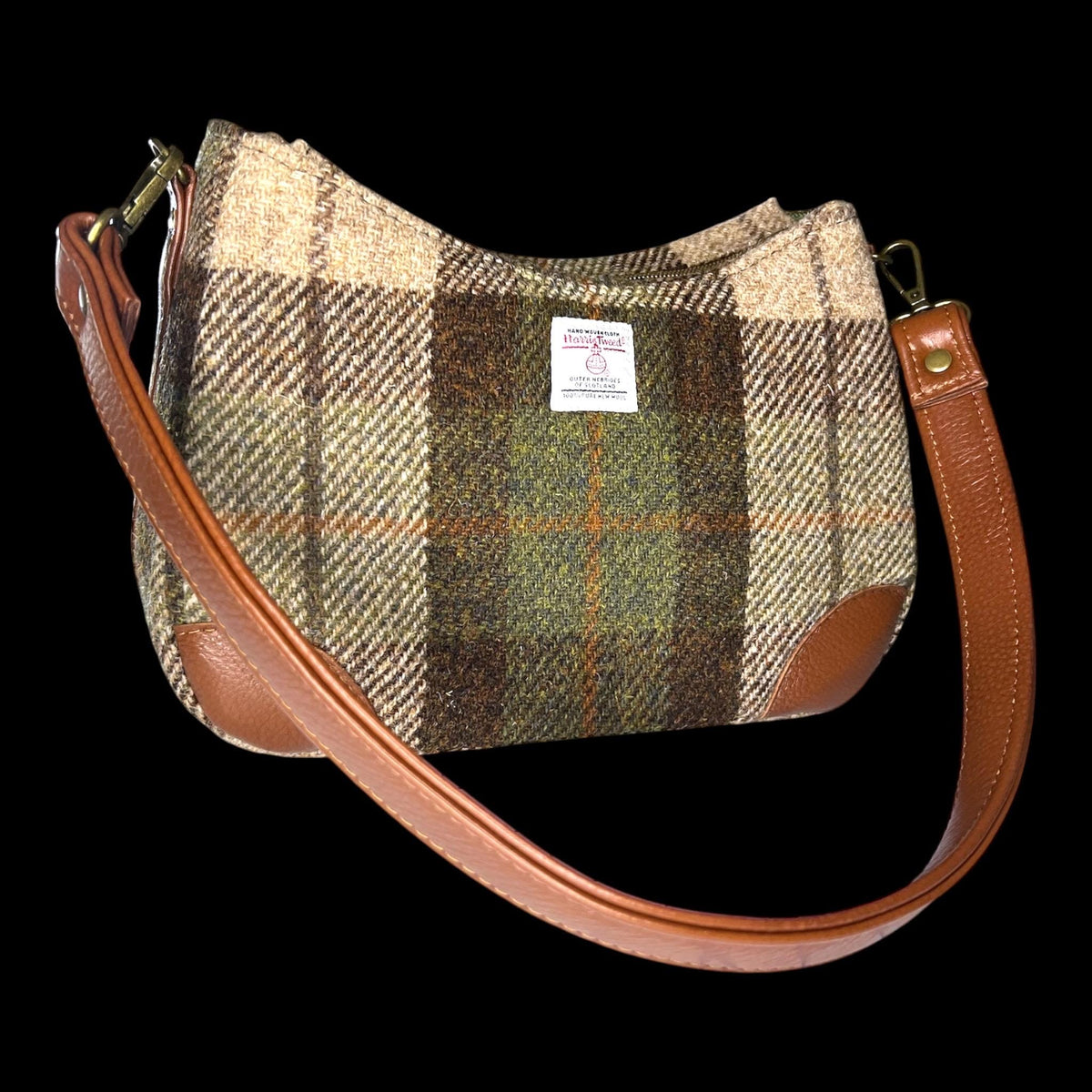 Harris Tweed Shoulder Bag with Detachable Strap Annabelle Handbag Fall Fashion Gifts